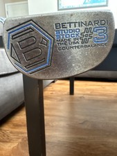 Bettinardi Studio Stock 3 Putter Blue Grip w mild rust normal and stands 36in