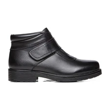 Propet Tyler Round Toe Pull On  Mens Black Casual Boots MBA003LBLK