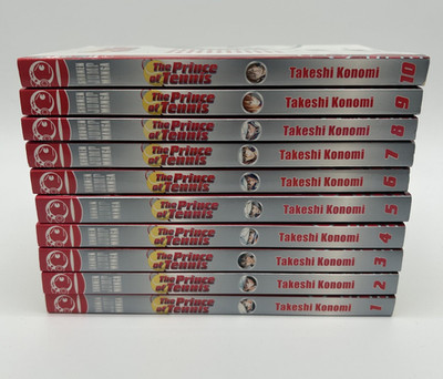 The Prince of Tennis Band 1-10 - Manga - Deutsch