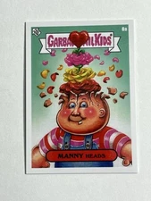 GARBAGE PAIL KIDS 2025 GBK Valentines Day 8a Manny Heads