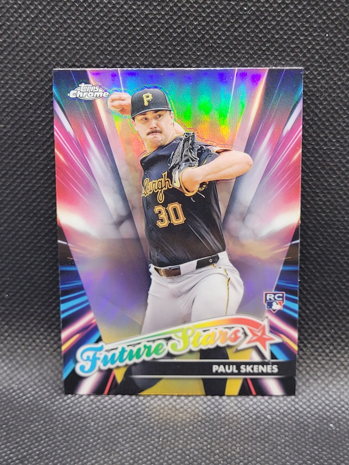2024 Topps Chrome Update PAUL SKENES Future Stars refracto RC Pittsburgh Pirates