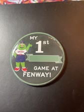 My 1st Game at Fenway - Pin - Red Sox - Walley Green Monster - MLB - Baseball