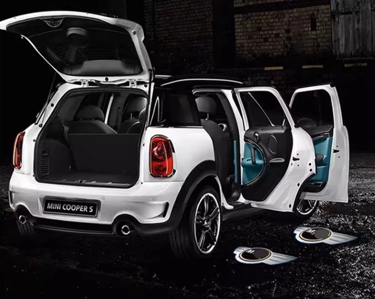 Mini Door Projection Laser Welcome Light LED Light for R56 R57 R61 F55  2x - Image 3 of 4