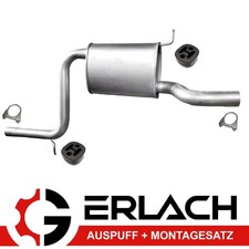 Endschalldämpfer für VW Passat 1.6 2.0 TDI Auspuff 9961