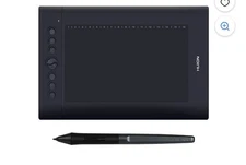 Huion H610Pro V2 Graphics Tablet Battery-Free Pen Tilt Certified New