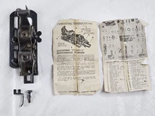 Vtg Famous Buttonhole Maker Sewing Instructions