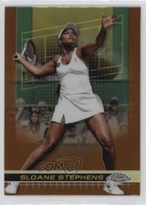 2024 Topps Chrome Clay Court Refractor Sloane Stephens #99 1i3m
