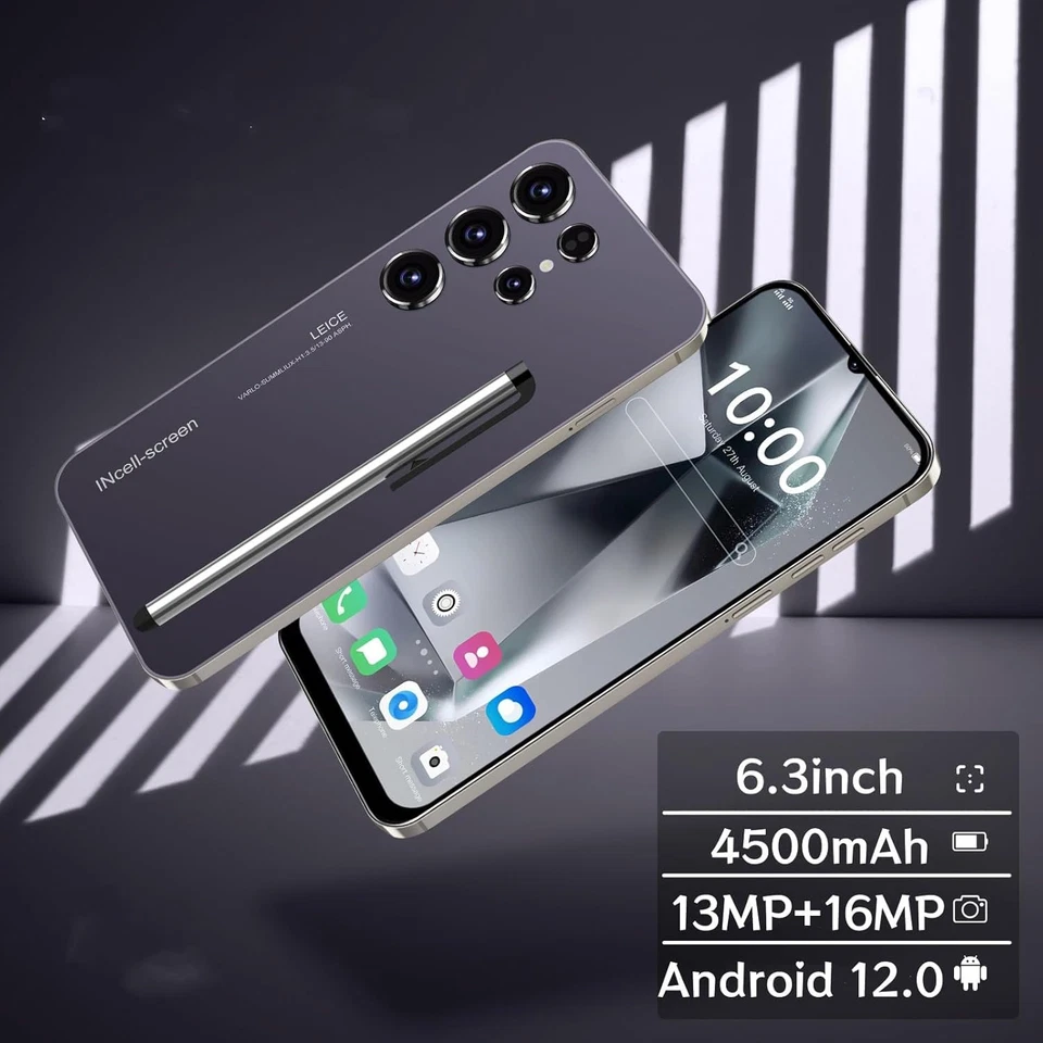 Smartphone 4G 6,3 Pollici Display HD, 3 GB Di RAM + 32 GB Rom/Fino a 256 GB, Dop - Immagine 2 di 4