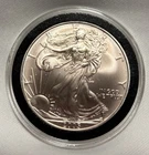 2003 American Silver Eagle 1 oz .999 Fine Silver $1 Coin BU in Capsule