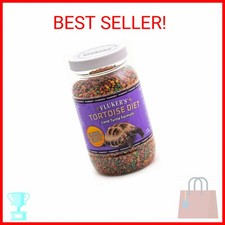 Premium Tortoise Diet Small Pellet Food, 7 oz