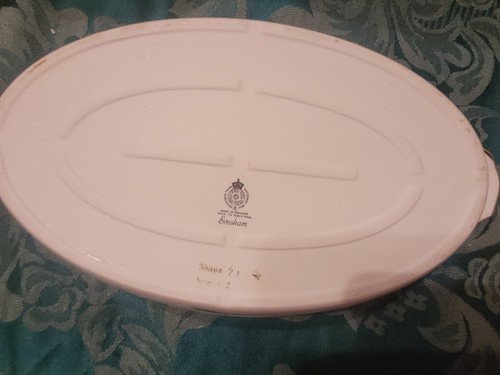 Vintage ROYAL WORCESTER EVESHAM COVERED CASSEROLE VEGETABLE DISH WITH LID 1961 - Picture 7 of 9