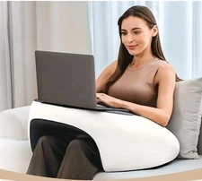 Memory Foam Reading Pillow, Lap Desk Pillow, Gaming Pillow for Arm Rest Support
