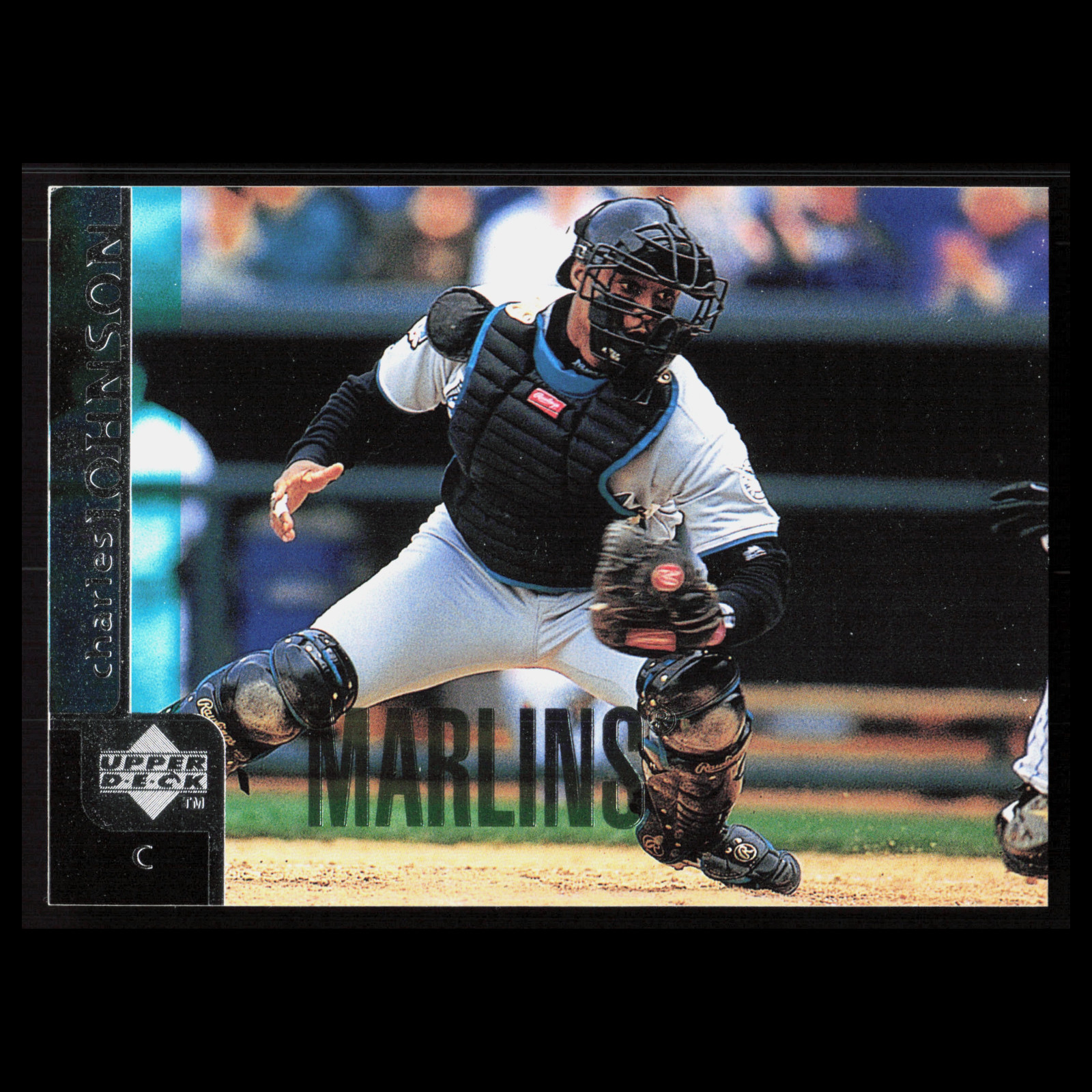 Charles Johnson #92 1998 Upper Deck Florida Marlins Baseball Card MLB
