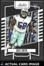 2023 Panini Absolute Football MAZI SMITH #157 NM [RC] Rookie Card. rookie card picture
