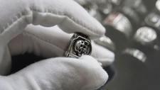 GERMAN WWI WWII Wermacht HONOR Skull RING  Size 9,  10 , 11