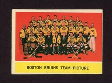 1963-64 TOPPS #21 BOSTON BRUINS TEAM 28175