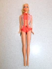 Barbie:  VINTAGE Blonde 1st Issue NAPE CURL TALKING BARBIE Doll No Box!