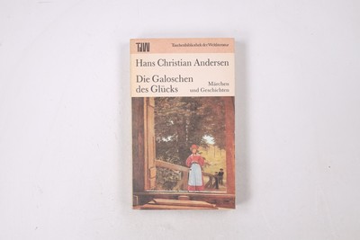 26345 Hans Christian Andersen DIE GALOSCHEN DES GLÜCKS Märchen u. Geschichten