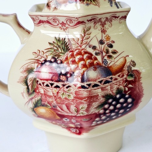 Vintage Teapot Antiche Riproduzioni Fruit Basket Design - M581.2 - Picture 3 of 17