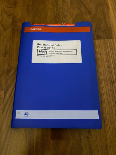 VW Reparatur Leitfaden PASSAT 1997 RADIO TELEFON NAVIGATION EIGENDIAGNOS 07/1999