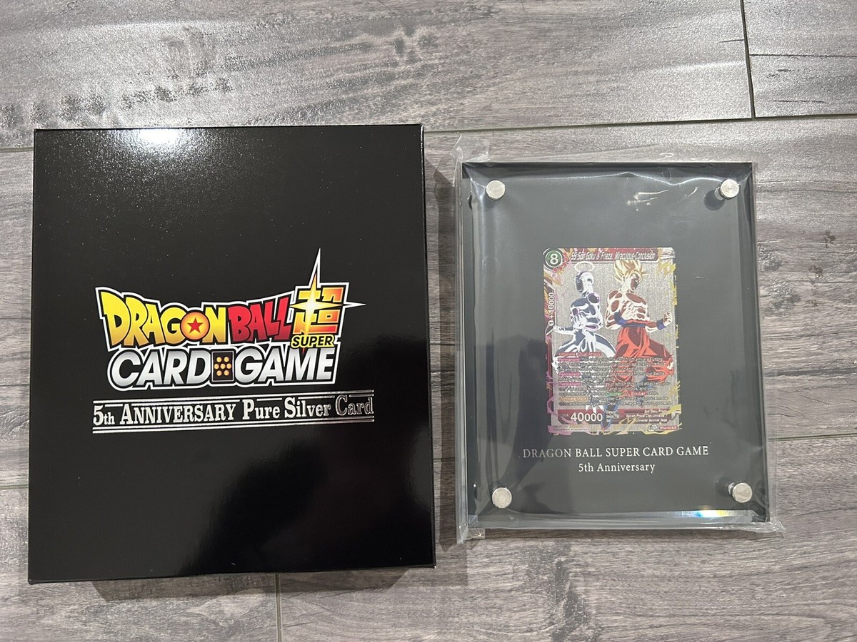Dragon Ball Super TCG 5th Anniversary Pure Silver BT14-152 SS Goku & Frieza  #117