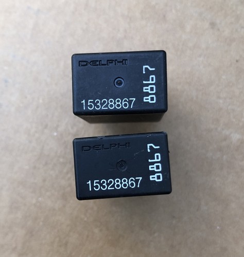 (2 pcs) DELPHI 8867 5 Pins Relay 15328867 tested with 60 day warranty OEM - Picture 1 of 5