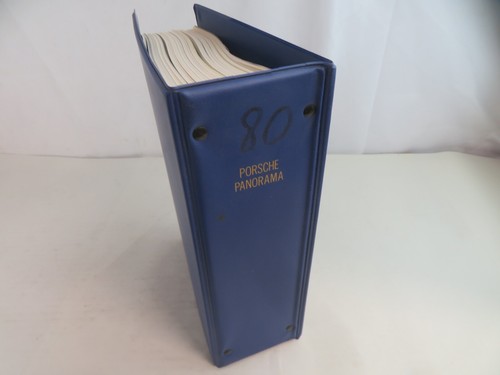 1980 Porsche Panorama Magazines Complete Set Of 12 With Binder - Imagen 13 de 13