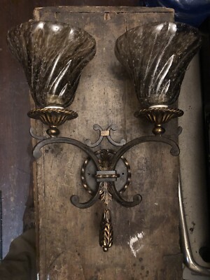 Wall Sconce USA Made  Fine Art lamps Style #407850 Vintage Look Bronze