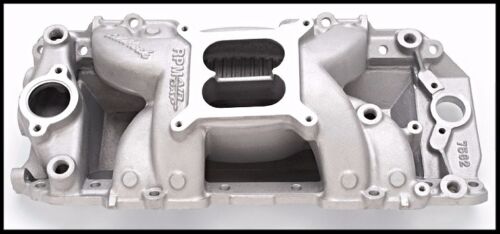 Edelbrock 7562 Performer RPM Air Gap Intake Manifold BBC Chevy Rect Port #7562 - Picture 1 of 1