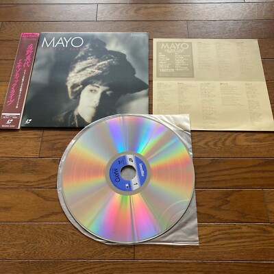 Mayo Shono Exotic Live 18songs Laserdisc NTSC LD Japanese City Pop