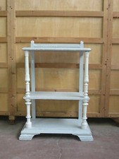 COMODINO MOBILETTO ETAGERE LACCATO SHABBY PROVENZALE LIBRERIA MENSOLA CONSOLE
