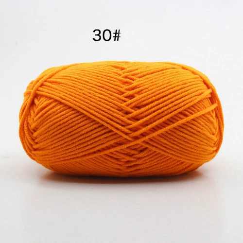62 Colors Milk Cotton Skeins Hand Knitting Wool Baby Crochet Chunky Yarn 50g - Picture 53 of 87