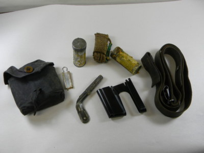 SCHMIDT RUBIN K31 SET 1 LEATHER SLING + CLEANING KIT+ 1 POLYMER LOADING TOOL