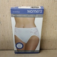 Women's Warner's Medium Control Hi Cut Briefs 2XL 409