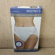 Women's Warner's Medium Control Hi Cut Briefs 2XL 409