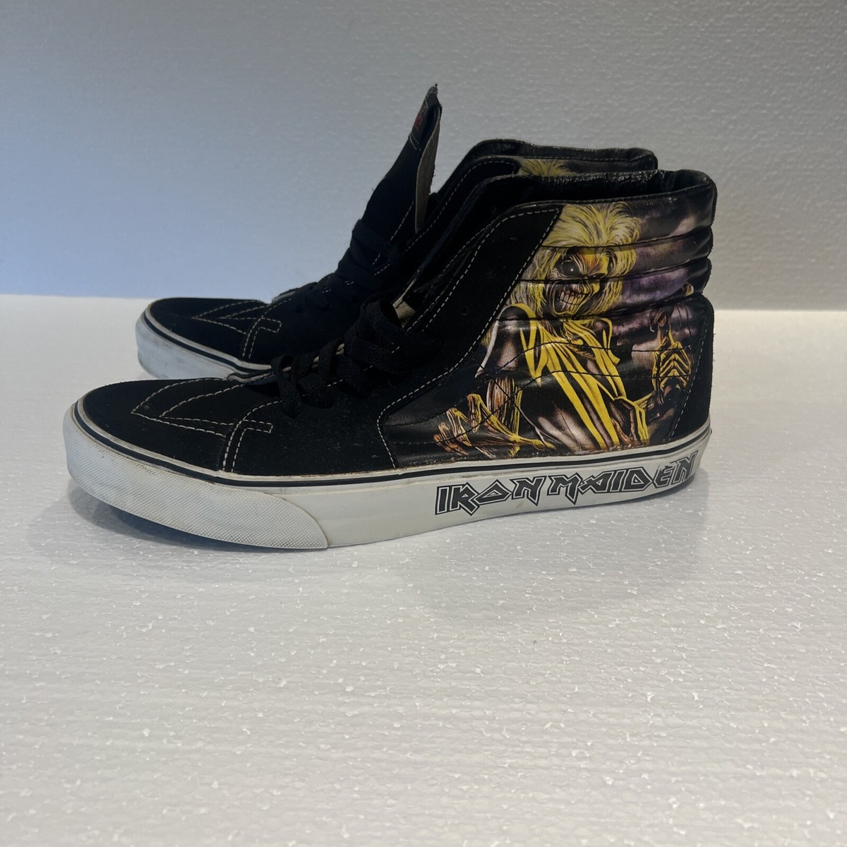 Iron Maiden killers X Vans Sk8 Hi size 10 men's Size 11.5