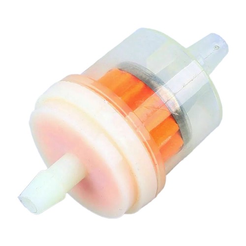 2pcs 1/4" 6mm In/Out Gas Oil Fuel Filter Clear Fit For Suzuki Katana GSX600F New - Picture 6 of 6