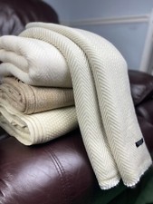 Pashmina Sofa Blanket Soft Cashmere Sofa Throw Handmade Nepal herringbone weave