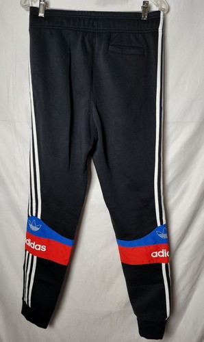 Adidas Unisex Kids Youth 14-15Y XL Pants Logo Striped Sweatpants FN5771 - Picture 4 of 4