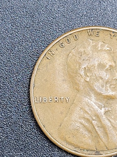 1941 Lincoln No Mint Mark Wheat Penny One Cent Coin-RARE - Picture 2 of 4