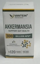 PROBIOTIC Akkermansia Muciniphila 120 Caps - Gut Health Support Vegan  USA Made
