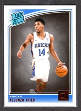 ALLONZO TRIER  KNICKS RC  2019-20 DONRUSS RATED ROOKIE #175