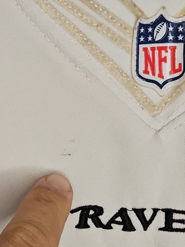 Haloti Ngata #92 Nike On Field Jersey Size 52 Baltimore Ravens White NFL Sewn - Picture 3 of 14