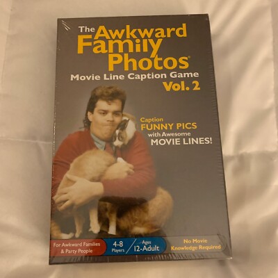 The Awkward Family Photos Movie Line Caption Game Volume 2