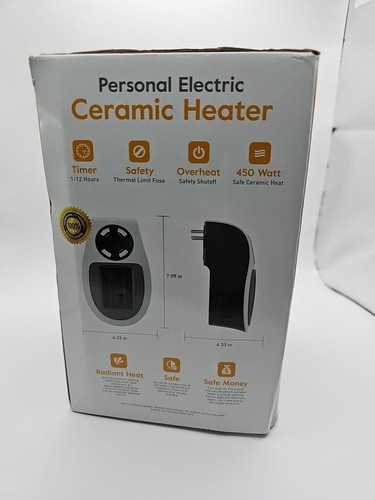 Ceramic Heater /w Remote Control, 500W, 120V - Picture 15 of 17