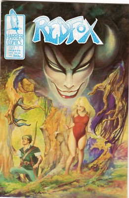 Redfox #7 (1987) Harrier Comics