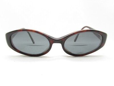 BRIGHTON MADE IN THE SHADE OVAL BROWN HANDMADE EYEGLASSES 