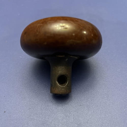 Vintage Lot Of 4 Antique Door Knobs Metal, Brass, Porcelain - Picture 10 of 17