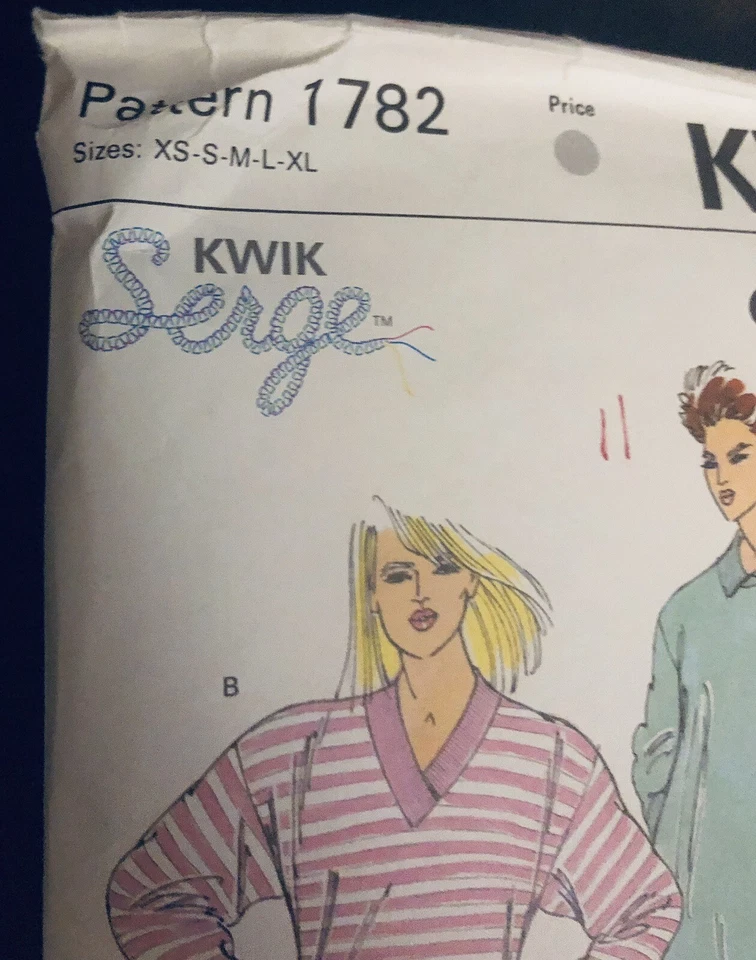 De Colección Kwik Sew 1782 Miss Camisón Dormitorio Camisa Túnica Kwik Serge SX XS-XL Foto 3 de 4