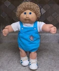 Vintage 1984 Tri Ang Pedigree Cabbage Patch Doll from South Africa In htf Romper